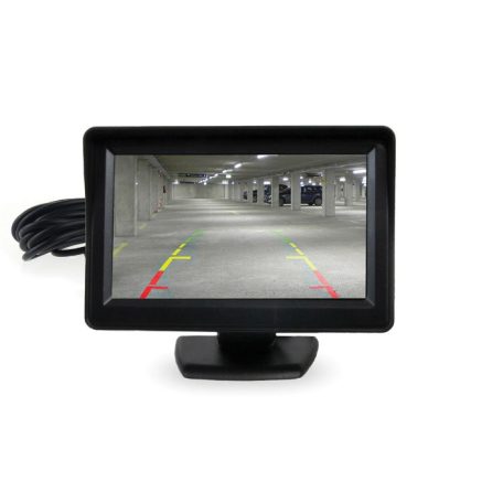 Amio tolatókamera monitor színes 4,3"-os PRÉMIUM TFT01