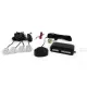 AMIO Einparkhilfe Buzzer 4 Sensoren silber