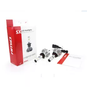   AMIO LED autó fényszóró izzó HB4 9006 6000K SX sorozat PRÉMIUM