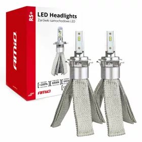   AMIO ZES Chipes RS + Series H7-6 50W LED autó izzó párban PRÉMIUM