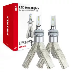   AMIO ZES Chipes RS + Series H8 / H9 / H11 50W LED autó izzó párban PRÉMIUM