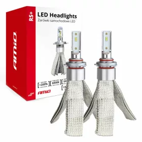   AMIO ZES Chipes RS + Series HB3 9005 50W LED autó izzó párban PRÉMIUM