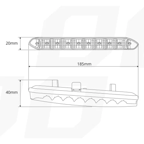 AMIO Tagfahrleuchten DRL 810 AMIO-01266