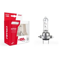   AMIO H7 halogén izzó készlet 12V 55W LumiTec SILVER +100% DUO BOX