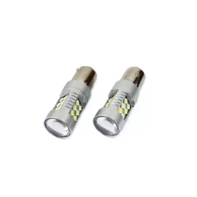 AMIO LED CANBUS 3030 24SMD 1156 BA15S P21W White 12V/24V