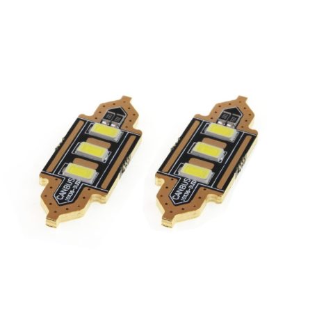 LED izzó STANDARD Szofita pár C5W 3xSMD 5730 12V 41mm