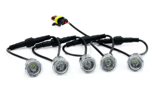 AMIO Tagfahrlicht DRL 502HP mit Mini-Automatiklichtschalter