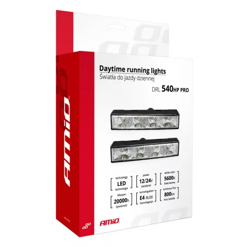 AMIO Nappali menetfény világítás DRL 540 PRO NSSC﻿
