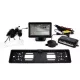 AMIO Einparkhilfe TFT02 4,3" mit HD-402-IR Kamera 4 Sensoren weiß