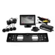 AMIO Einparkhilfe TFT02 4,3" mit HD-402-IR Kamera 4 Sensoren schwarz