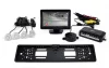 AMIO Einparkhilfe TFT02 4,3" mit HD-402-IR Kamera 4 Sensoren silber