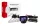 AMIO Einparkhilfe LED-GRAF 4 Sensor Silber