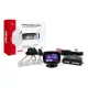 AMIO Einparkhilfe LED-GRAF 4 Sensor Silber