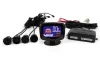 AMIO Einparkhilfe LED-GRAF 4 Sensor Schwarz