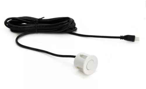 AMIO Einparkhilfe LED-GRAF 4 Sensor Weiß
