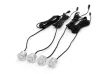 AMIO Einparkhilfe LED 4 Sensor Silber