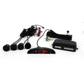 AMIO Einparkhilfe LED 4 Sensor schwarz