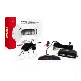 AMIO Einparkhilfe LED 4 Sensor weiß