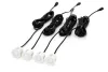 AMIO Einparkhilfe LED 4 Sensor weiß