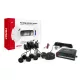 AMIO Einparkhilfe Buzzer 8 Sensoren schwarz