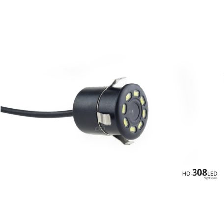AMIO Éjjellátó tolatókamera HD-308-LED "Night Vision" 18 mm