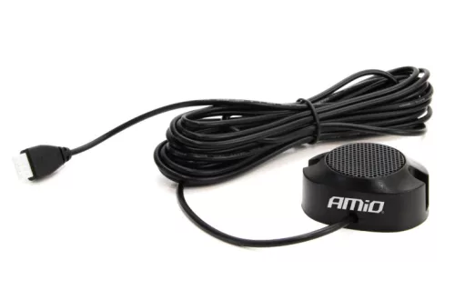 AMIO Einparkhilfe Buzzer 8 Sensoren silber