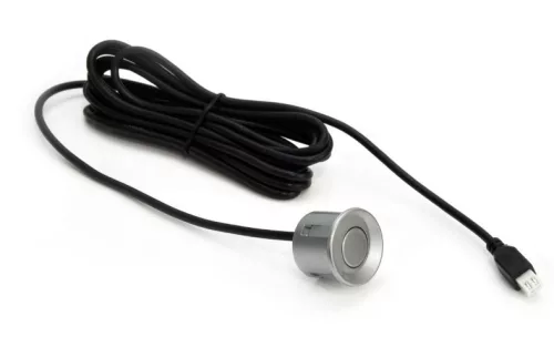 AMIO Einparkhilfe LED-Graf 8 Sensor Silber