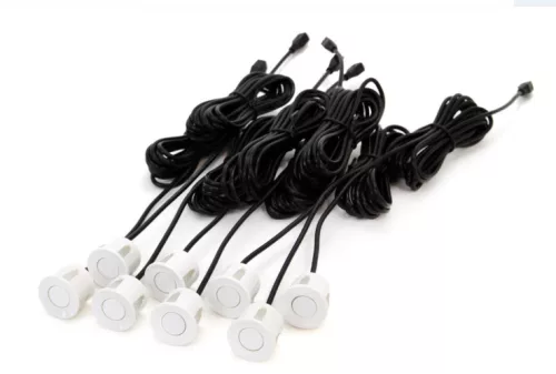 AMIO Einparkhilfe Buzzer 8 Sensoren weiß