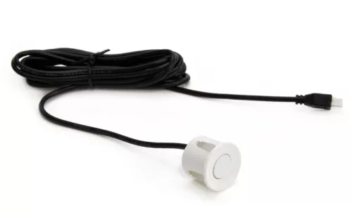 AMIO Einparkhilfe LED-Graf 8 Sensor Weiß