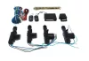 AMIO Zentralverriegelungsset mit Fernbedienungen / 2 Master + 2 Slave. Auch für die Installation als 1 Master + 3 Slaves geeignet.