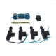 AMIO Zentralverriegelungssystem 2M2. Universalset auch für die Installation als 3 Master + 1 Slave.