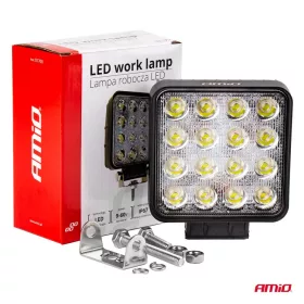 AMIO Arbeitslampe AWL05 EMC 108x108 48W Flat 9-60 V