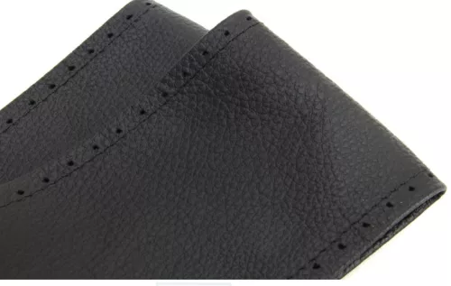 AMIO Lenkraddeckel Leder 37-39/92 mm geschnürt