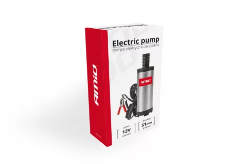 AMIO 12-V-Tauchpumpe für Dieselkraftstoff fi 51 mm