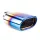 AMIO Auspuffblende MT 019BLC
