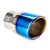 AMIO Kipufogóvég króm kék színű saválló rozsdamentes acélból MT 007BLC