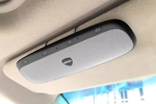 AMIO Bluetooth-Freisprecheinrichtung mit Schnellladegerät QC3.0A
