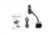 AMIO Bluetooth-Autokit mit FM-Transmitter und USB-Ausgang (2,4 A Ladefunktion)