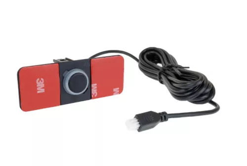 AMIO Einparkhilfe LED 8 Sensor schwarz in der Halterung 16,5 mm