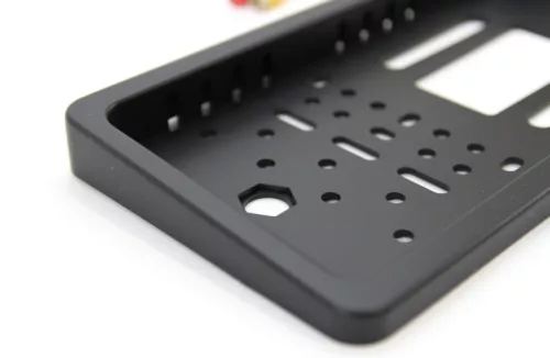 AMIO Einparkhilfe TFT02 4,3" mit HD-402-IR Kamera 4 Sensoren schwarz intern