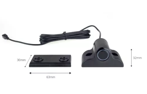 AMIO Einparkhilfe LED 4 Sensor Black 19mm LKW