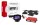AMIO Einparkhilfe LED-GRAF 4 Sensor Black Truck 19mm