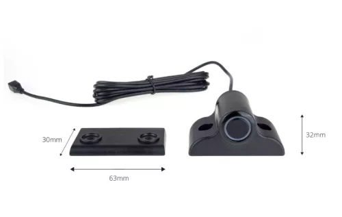 AMIO Einparkhilfe LED-GRAF 4 Sensor Black Truck 19mm