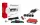 AMIO Einparkhilfe LED COB 4 Sensor Schwarz