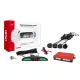 AMIO Einparkhilfe LED COB 4 Sensor Schwarz
