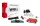 AMIO Einparkhilfe LED COB 4 Sensor Silber