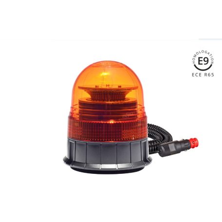 AMIO Tetővillogó lámpa 39 szuper fényes LEDES mágneses R65 R10 39LED 12/24V IP56