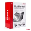 AMIO Auspuffblende MT 022BLC