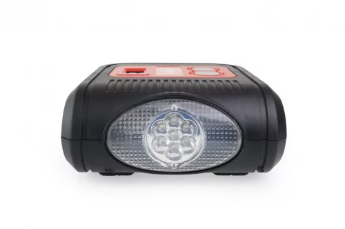 AMIO Autokompressor mit digitalem Druckmessgerät und LED-Licht 12 V ACOMP-10