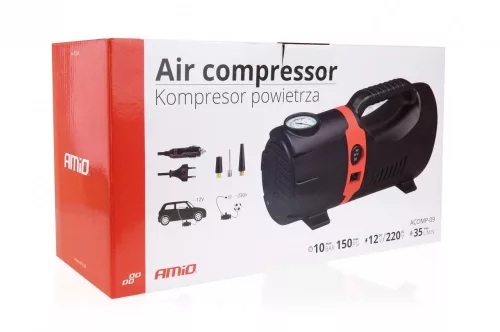 AMIO Autokompressor 12V/230 V ACOMP-09